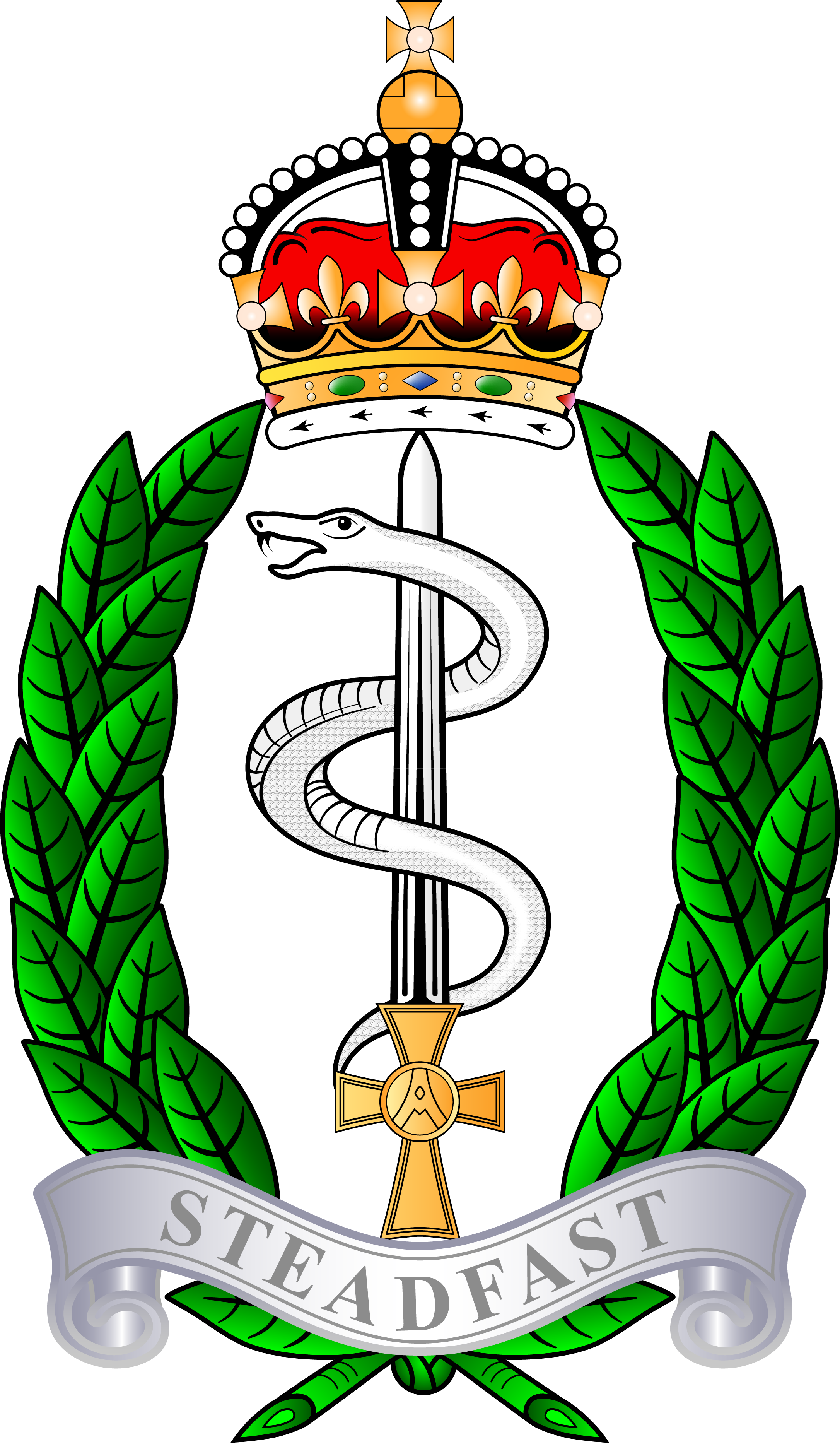 Royal Army Medical Service cap badge