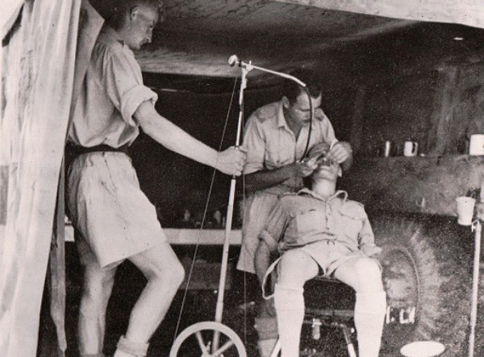  world war two field dental unit in africa