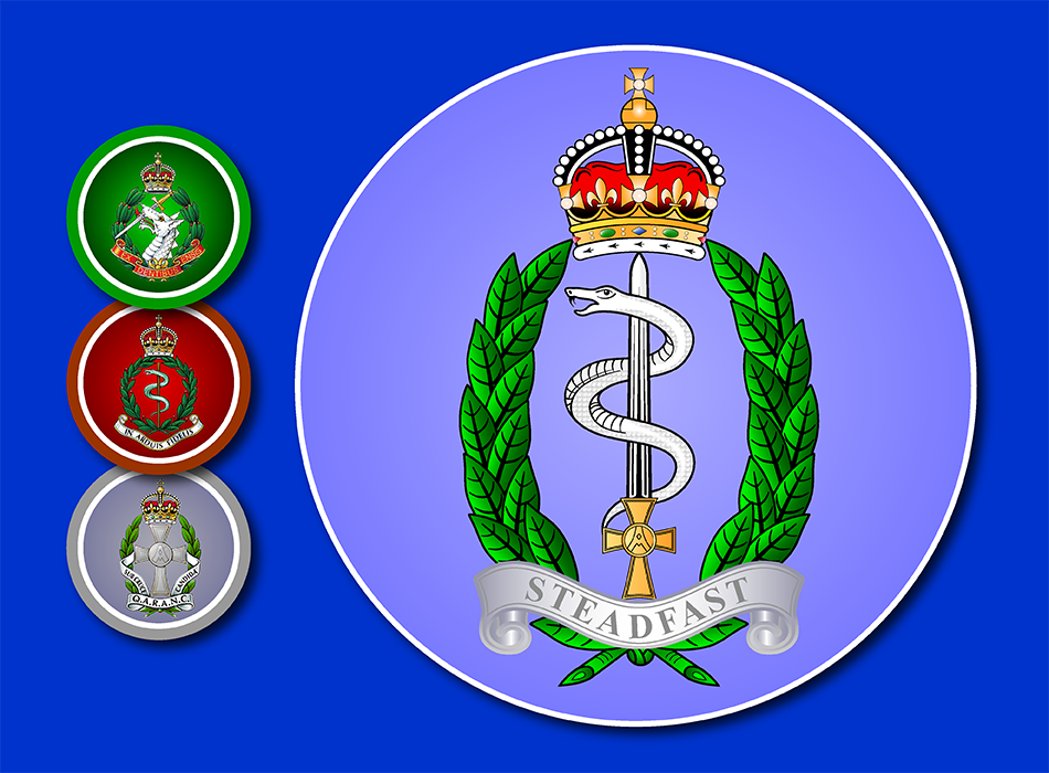 Graphic of the corps amalgamation
